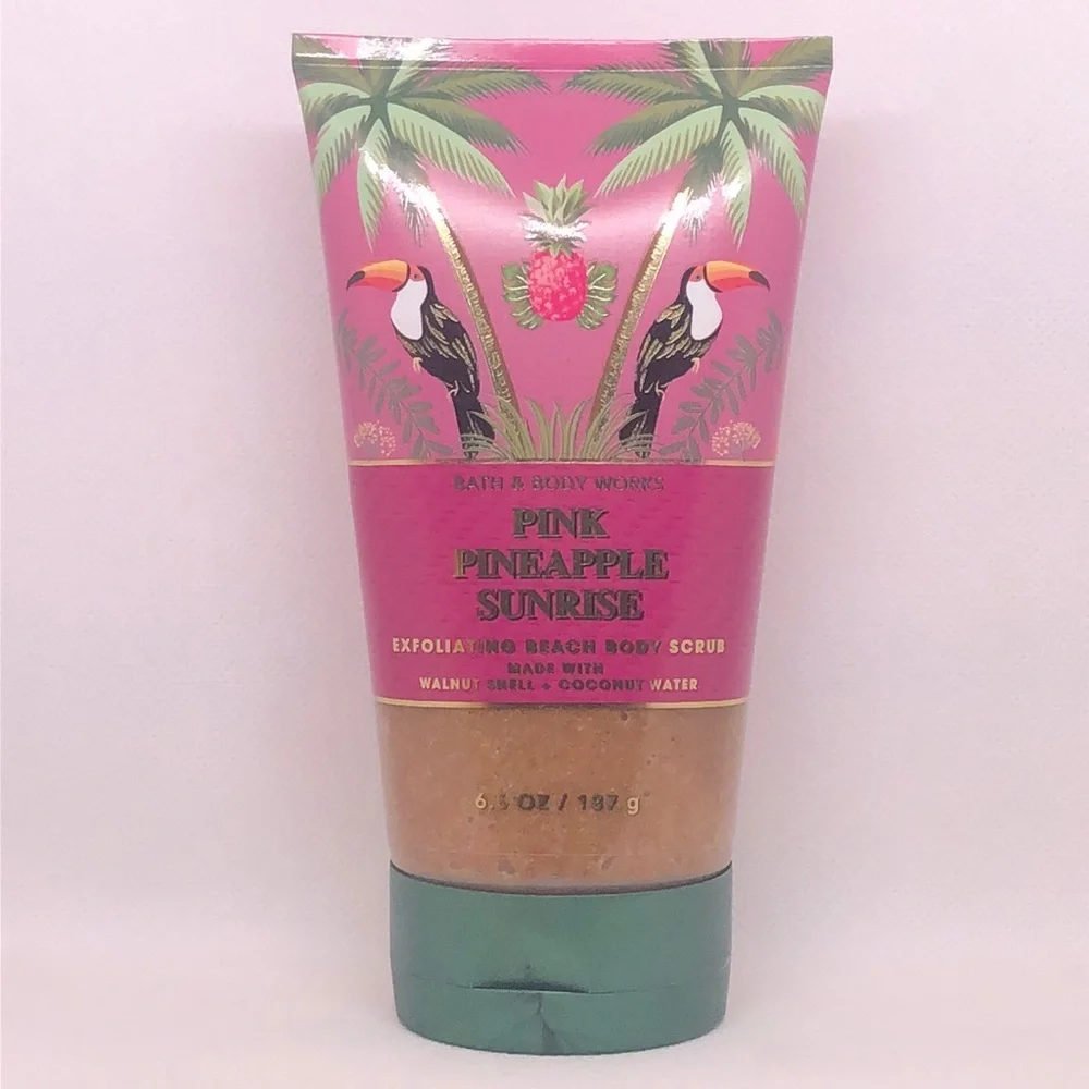 Bath & Body Works 🩷 Pink Pineapple 🍍 Sunrise Exfoliating Beach Body Scrub NWT - Picture 1 of 3
